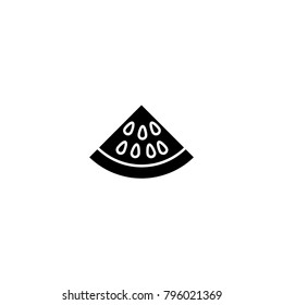watermelon icon. sign design