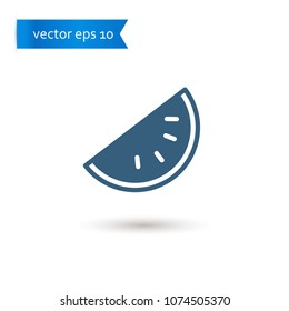 watermelon. watermelon icon. sign design. Vector EPS 10.