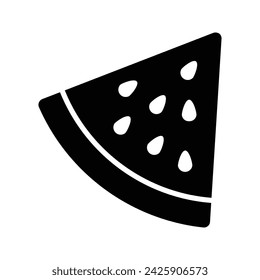 Watermelon icon. sign for mobile concept and web design. vector illustration