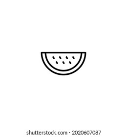 watermelon icon, watermelon sign vector for web site Computer and mobile app