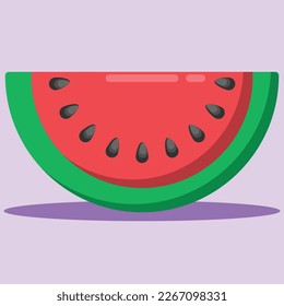 watermelon icon. Subtable to place on food, fruit, etc.