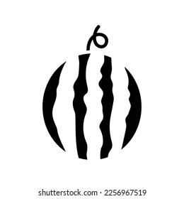 watermelon icon vector design template in white background