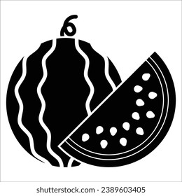 watermelon icon vector design template