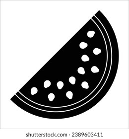 watermelon icon vector design template