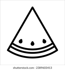 watermelon icon vector design template