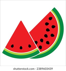 watermelon icon vector design template