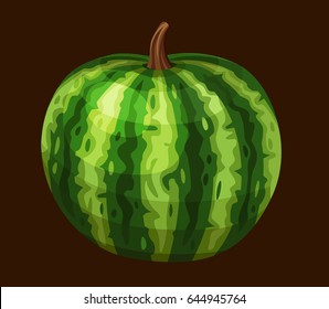 Watermelon icon. Vector illustration