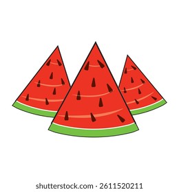 watermelon icon vector illustration design template