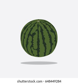Watermelon icon, vector illustration design. Fruits collection.