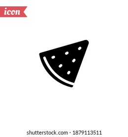 watermelon icon. Vector illustration EPS 10.