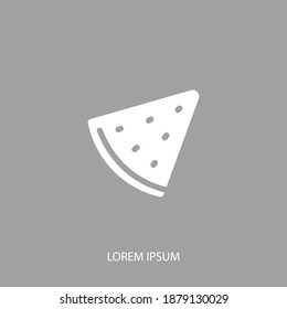 watermelon icon. Vector illustration EPS 10.