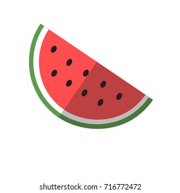 Watermelon icon, Vector illustration eps 10.