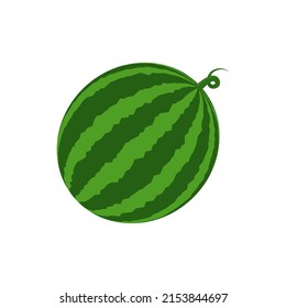 Watermelon icon. Vector illustration. Isolated.