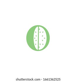 watermelon icon vector sign isolated for graphic and web design. watermelon symbol template color editable on white background.