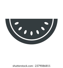 Símbolo y símbolo del icono de la sandía en el diseño de moda para el diseño y la impresión.