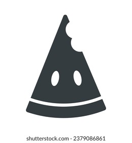 Watermelon Symbol Vektorzeichen und Symbol auf trendigem Design für Design und Druck.