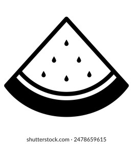 Watermelon icon for web, app, infographic etc