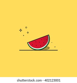 watermelon illustration