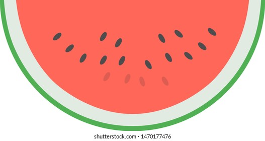 Watermelon illustration.
Illustration of fruit