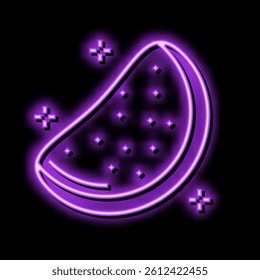 watermelon jelly candy gummy neon light sign vector. watermelon jelly candy gummy illustration