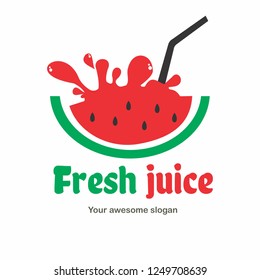 watermelon juice logo