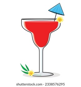 Watermelon juice. Watermelon slice.
Watermelon flavored drink. Watermelon vector cartoon icon design illustration