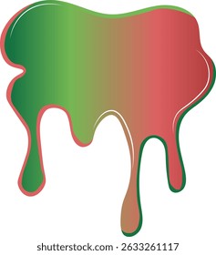 Watermelon Liquid Splash Vector Illustration