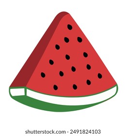 watermelon logo illustration , vector , symbol, element for clothing brand and  other things