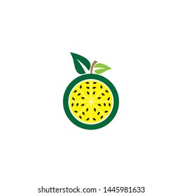 watermelon logo template icon design
