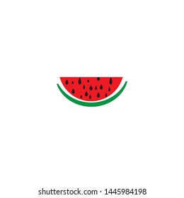 watermelon logo template icon design