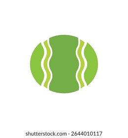 Ilustração de modelo de ícone de vetor de logotipo de melancia