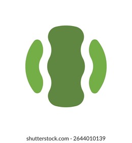 Ilustración de Plantilla de icono de Vector de logotipo de sandía
