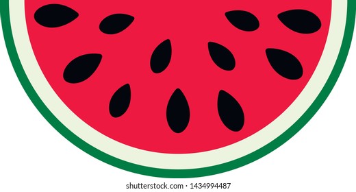 Watermelon on an isolated background