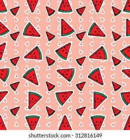 watermelon pattern Background