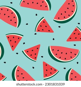 watermelon pattern for background EPS 10