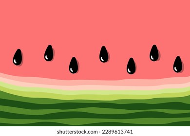 watermelon pattern background. summer fruit concept. vector illustration