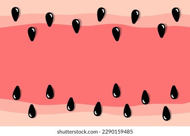 watermelon pattern background. summer fruit concept. vector illustration