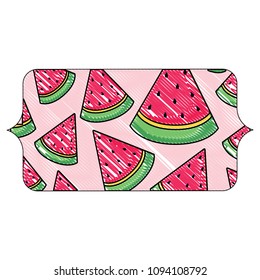 watermelon pattern design