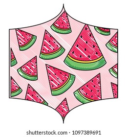 watermelon pattern design