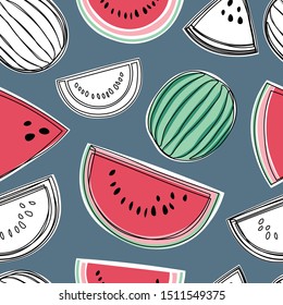 Watermelon Pattern Tile