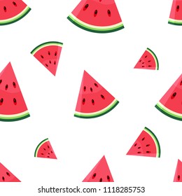 Watermelon pattern vector