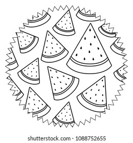 watermelon patterns design