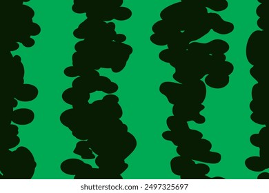 Watermelon peel seamless pattern. Texture of food. Background, summer wallpaper. Vector