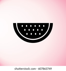 Watermelon, a piece of watermelon