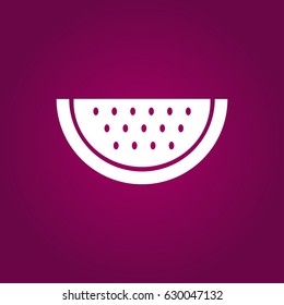 Watermelon, a piece of watermelon