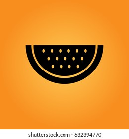 Watermelon, a piece of watermelon