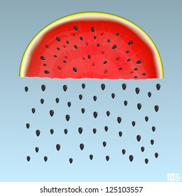 watermelon rain