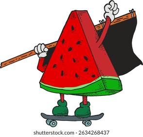 watermelon refuse resist war is my destiny 