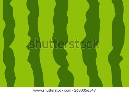 Watermelon rind illustration, watermelon rind background. Watermelon vector in flat style