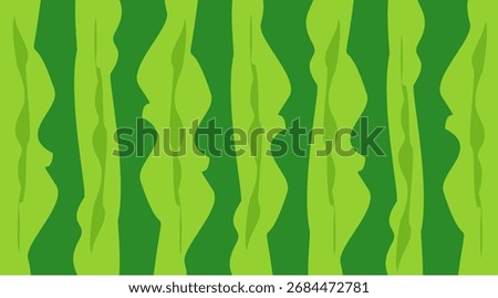Watermelon rind illustration, watermelon rind background. Watermelon vector in flat style